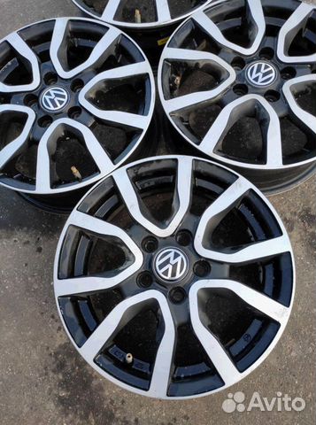 Диски бу литые R14 N на VW Polo