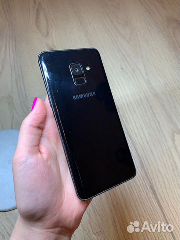 Телефон Samsung Galaxy A8 2018 Black Телефон Samsung Galaxy A8 2018 Black