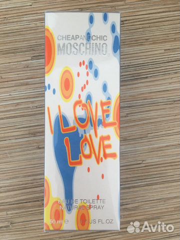 Туалетная вода moschino