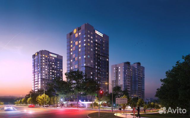 1-к квартира, 37.1 м², 13/18 эт. 1-к квартира, 37.1 м², 13/18 эт.