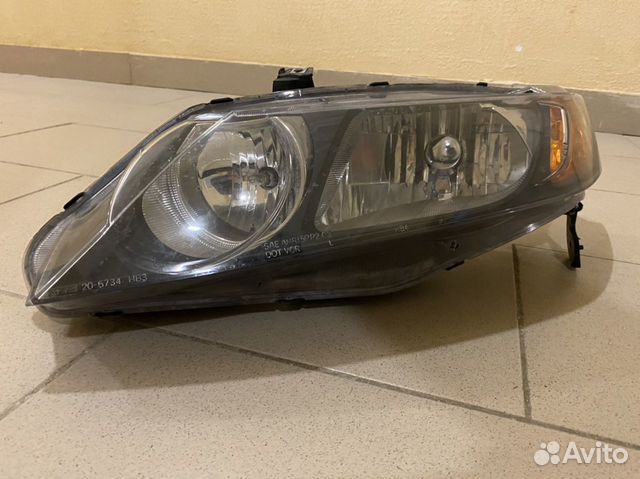Левая фара Honda Civic 2006 г. США, USA Левая фара Honda Civic 2006 г. США, USA
