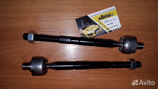 Тяга рулевая правая левая Хендай Солярис Киа Рио