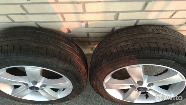 Комплект колес в сборе для Ford r17 5x108 Комплект колес в сборе для Ford r17 5x108
