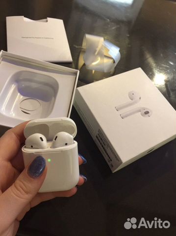 Airpods 2 + чехол в подарок Airpods 2 + чехол в подарок