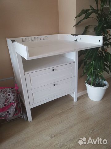 Детская кроватка и комод IKEA