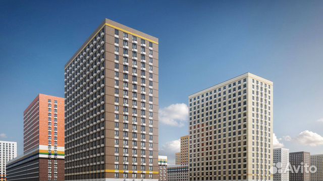 Студия, 19.8 м², 24/25 эт. Студия, 19.8 м², 24/25 эт.