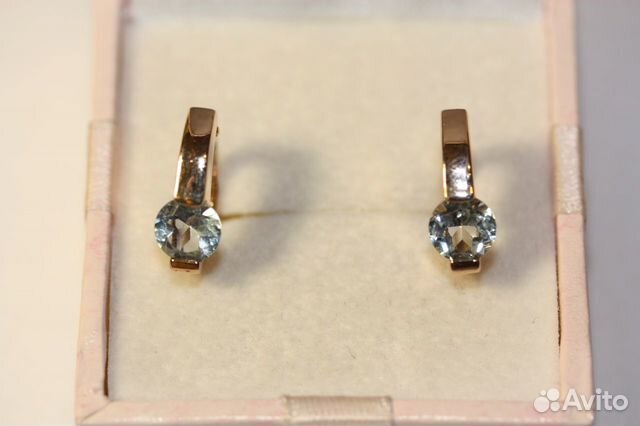 Золотые серьги