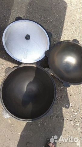 Казан узбекский. Чугунный. 22 литра. Новый