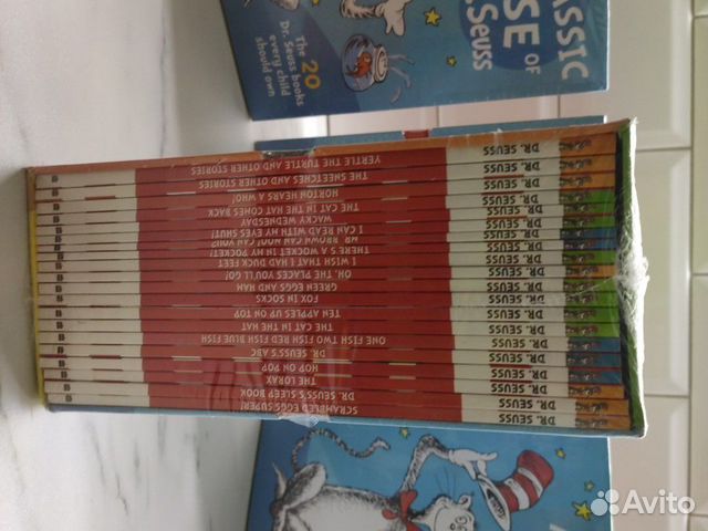 Dr. Seuss. Английские детские книги Dr. Seuss. Английские детские книги