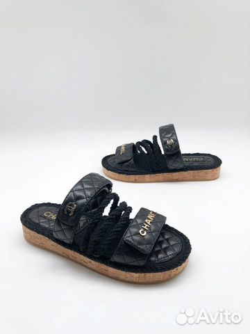 Шлепки сандалии женские chanel Шлепки сандалии женские chanel