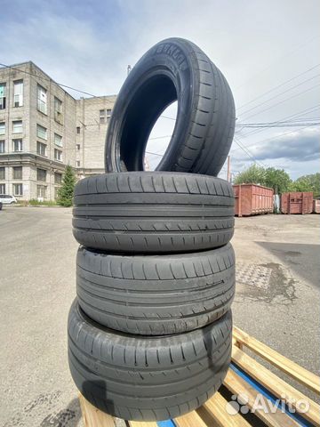Б/у резина на один сезон Dunlop SP Quattromaxx