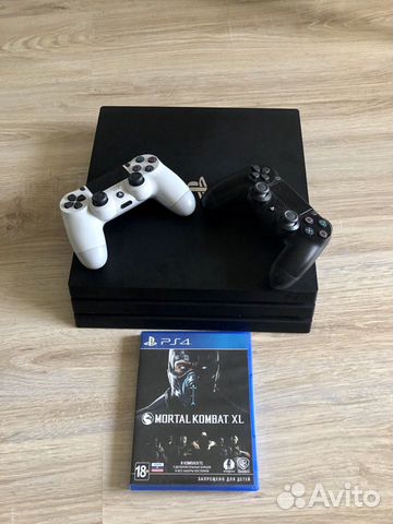 Sony PS4 Pro 1Tb+2 геймпада+игры Sony PS4 Pro 1Tb+2 геймпада+игры