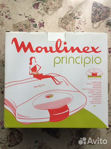 Сэндвичница / Бутербродница Moulinex Principio Сэндвичница / Бутербродница Moulinex Principio