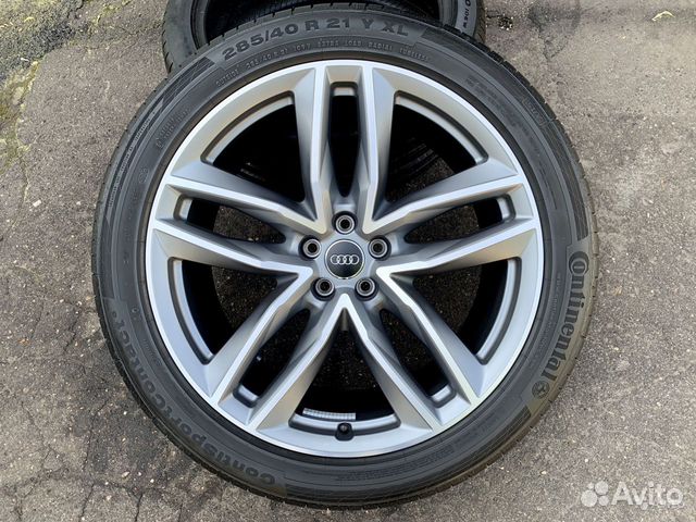 Комплект новых оригинальных колес для Audi Q7 4M