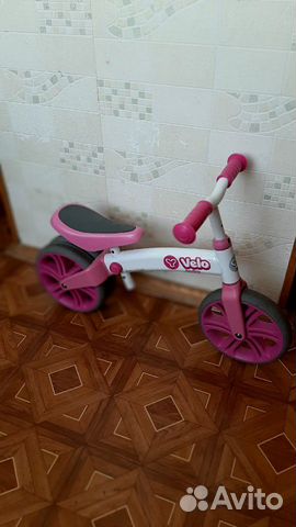 Беговел Velo для девочки от 1,5-2 лет Беговел Velo для девочки от 1,5-2 лет