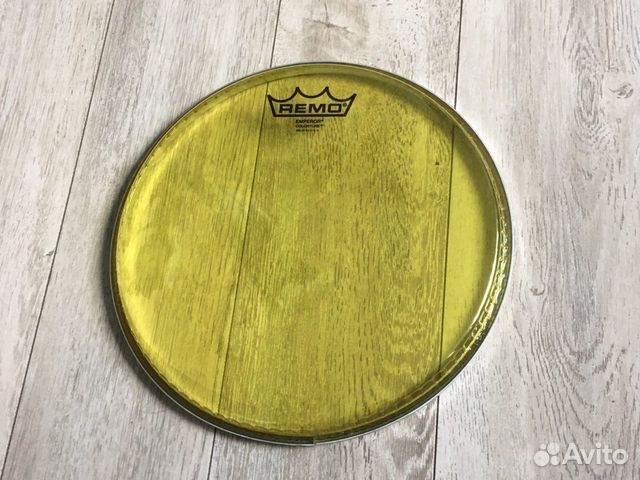 Пластик для Тома Remo Emperor colortone Желтый 10 Пластик для Тома Remo Emperor colortone Желтый 10