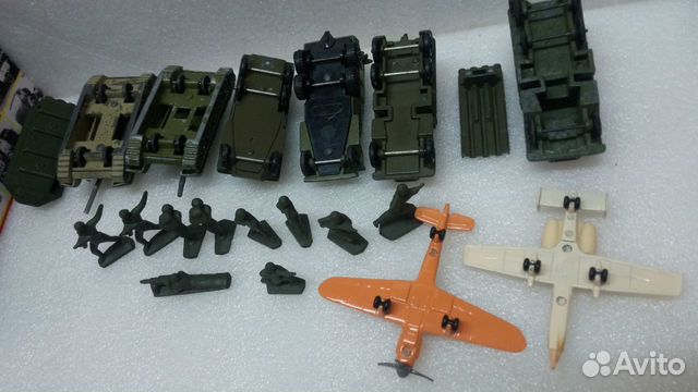 Тпз СССР военная техника бтр-152 танк солдатики
