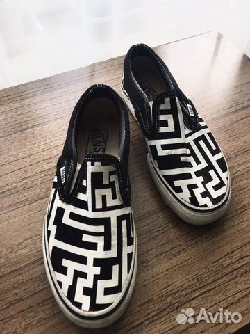 Слипоны, кеды Vans