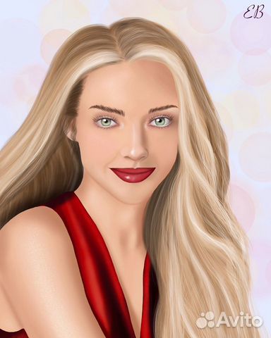 Портреты на заказ в Procreate на iPad Pro