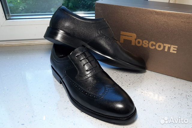 Туфли мужские новые кожаные Италия Roscote Туфли мужские новые кожаные Италия Roscote