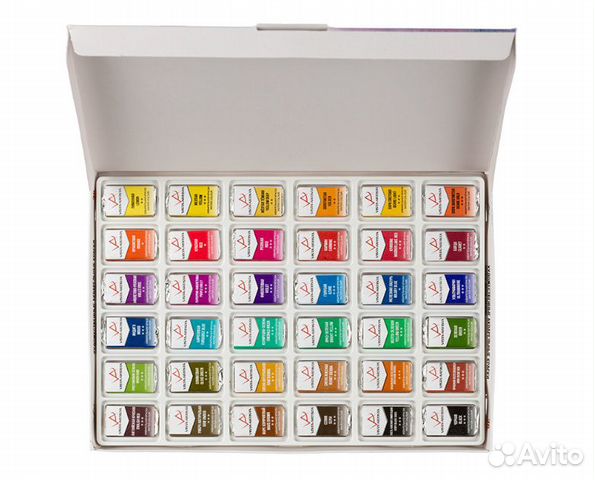 Акварельные краски Vista Artista