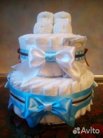 Тортик из памперсов в наличии Тортик из памперсов в наличии