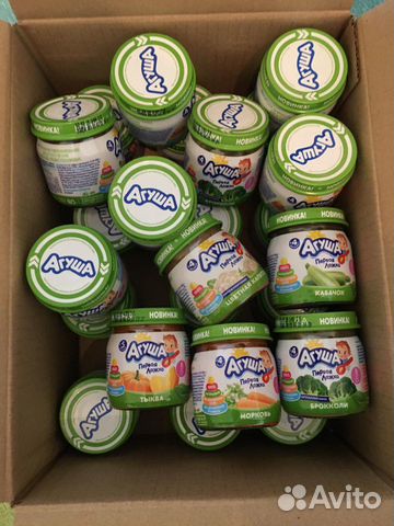 Пюре Агуша овощи