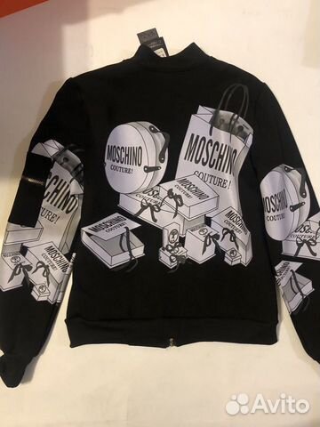 Бомбер moschino s-l