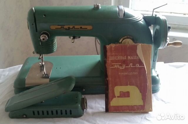 Швейная машинка Тула Модель 1, электрифицированная