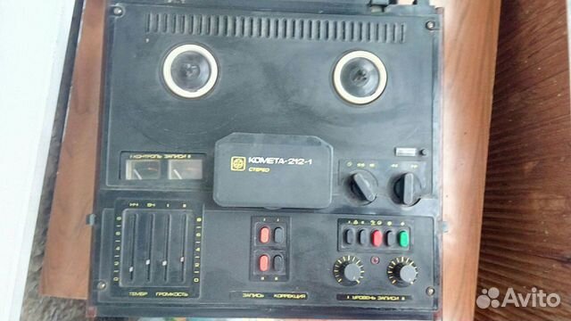 Магнитофон Комета 212-1, катушечный