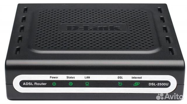 Adsl-маршрутизатор D-Link DSL-2500U (модем)