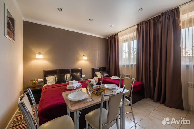 

Квартира-студия, 20 м², 2 кровати