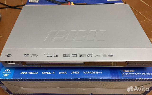 DVD плеер BBK 610SI