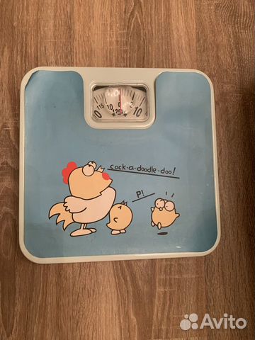 Весы напольные механические, показывают точный вес