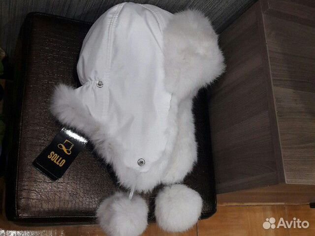 Новая шапка утепленная меховая (кролик)