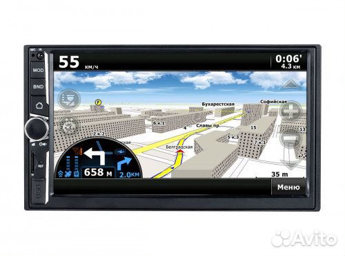 2DIN автомагнитола swat CHR-6220 с навиг.GPS (New)