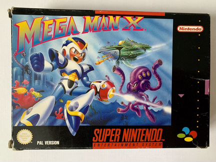 Игра для snes pal Mega Man X