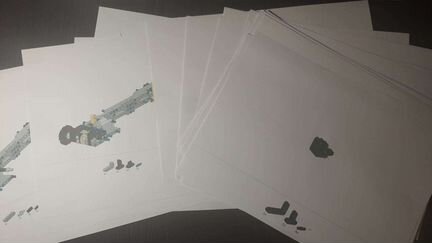 Lego-Technic танк Абрамс, самосборка