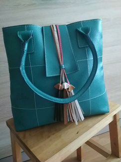 Сумка бирюзовая