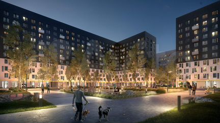 1-к квартира, 39.7 м², 8/14 эт.