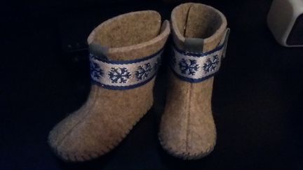 Валеночки детские для дома