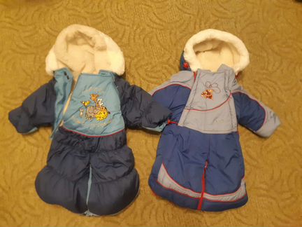 Комбинезон трансформер 2шт, для двойни