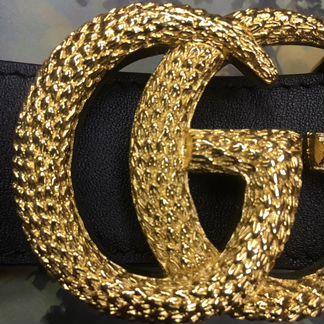 Ремень gucci c пряжкой double GG