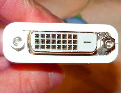 Кабель переходник адаптер Apple Mini DVI-DVI