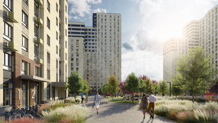 2-к квартира, 54.7 м², 18/19 эт.