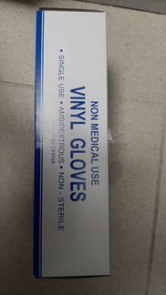 Перчатки виниловые