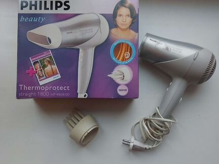 Фен, Philips, рабочий, в коробке