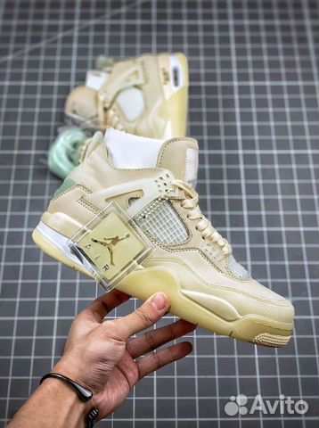 Кроссовки Off-White x Nike Air Jordan 4 SP