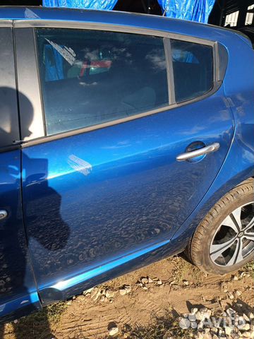Дверь задняя левая Renault megane 3