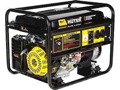 Бензиновый генератор Huter dy6500lx, (5500 Вт)